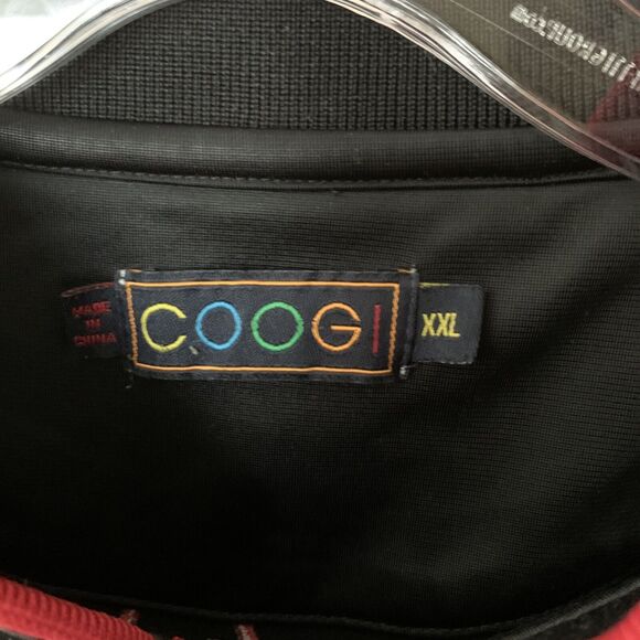 Coogi Size XXL Full Zip Up Jacket Coat Colorful Jogging Logo Embroidered B2 - Picture 5 of 12